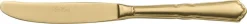 Couteau de table monobloc or 22,7 cm Settecento - PINTINOX Clearance