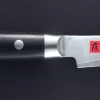 Couteau d'office 8 cm acier bois compressé unie Damas - KASUMI New