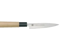 Couteau d'office 12 cm acier bois unie - HAIKU