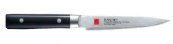 KASUMI Couteau d'office 12 cm acier bois compressé unie Damas Clearance