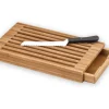 DEGLON Couteau et planche à pain avec clayette bambou 41,3x23,6x5,5 cm Outlet