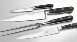 Couteau éminceur 20 cm inox bois compressé unie Grand Chef - DEGLON Best