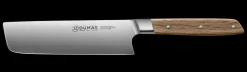Couteau nakiri 17 cm inox bois unie Signature Chene Vert - 32 DUMAS