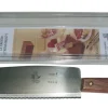 Couteau à raclette 24 cm inox traité crantée - L.TELLIER