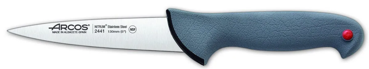 Couteau à saigner 13 cm acier polypropylène (pp) unie Colour Proof - ARCOS Online