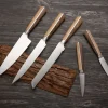 DEGLON Couteau santoku 18 cm inox bois unie High Woods Online