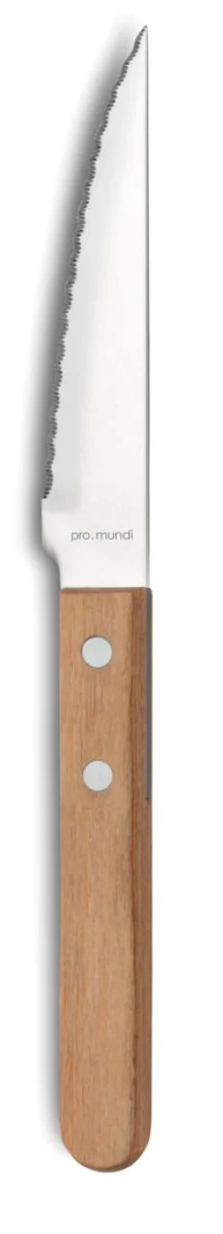 PRO.MUNDI Couteau à steak brun 21 cm Elite Clearance