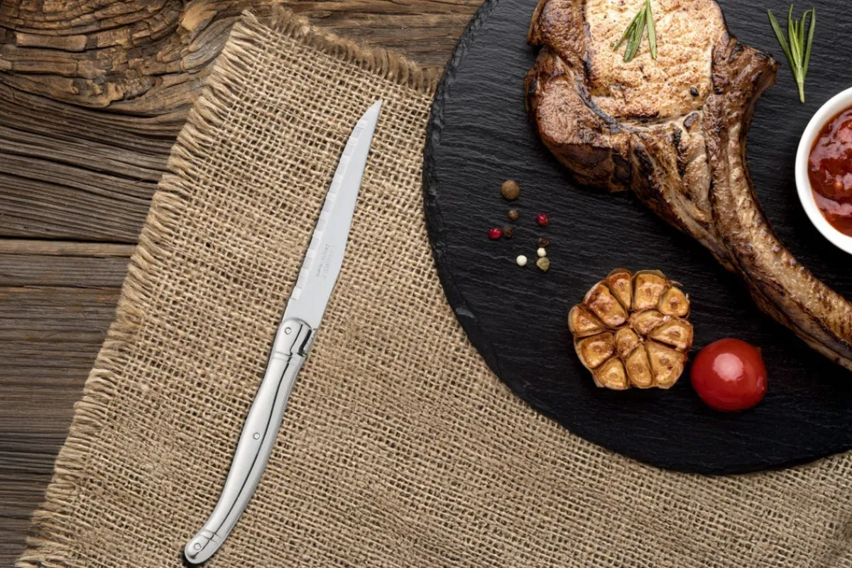 PRO.MUNDI Couteau à steak 23 cm Classic (24 pièces) Sale