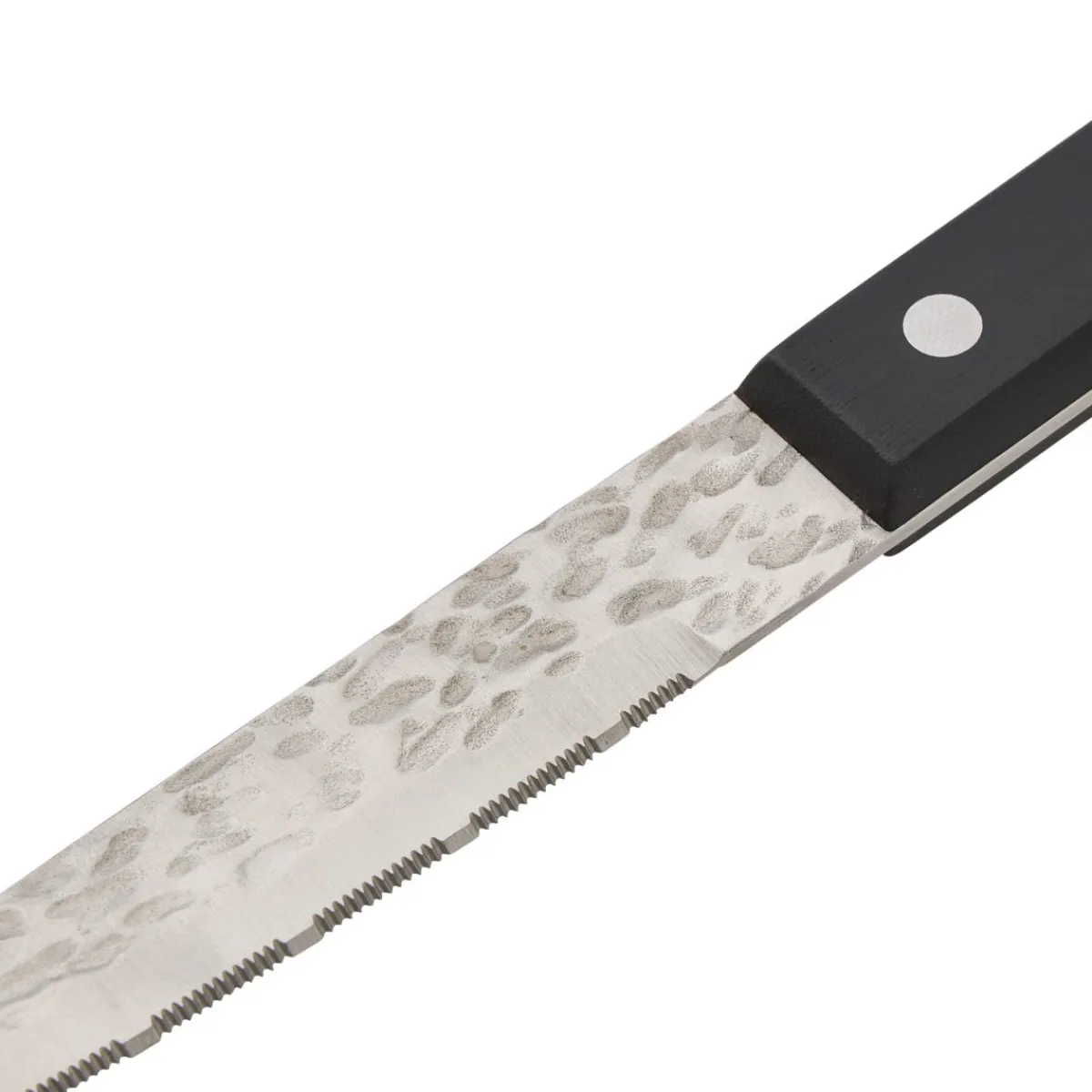 PRO.MUNDI Couteau à steak noir 21 cm Elite Best