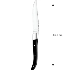 Couteau à steak noir 25,5 cm Lupo Black - PRO.MUNDI Clearance