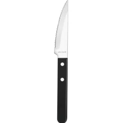 Couteau à steak noir 24,7 cm Tenor - PRO.MUNDI Hot