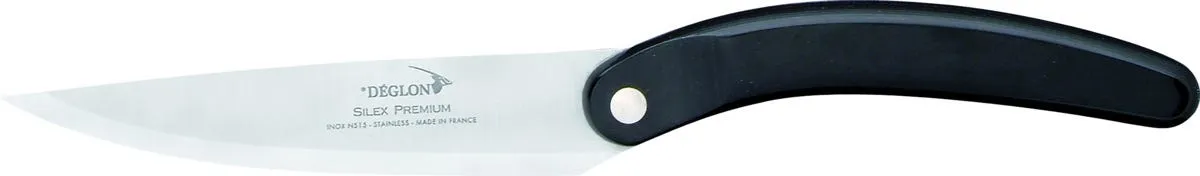 DEGLON Couteau à steak noir 23,5x2,5x1,6 cm Premium