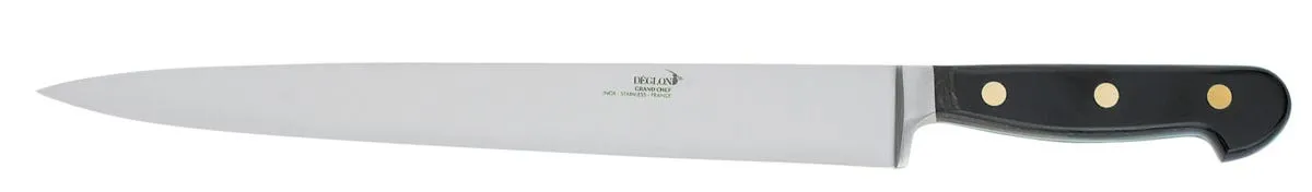 DEGLON Couteau tranchelard inox 326 g 30 cm inox bois compressé Grand Chef Hot