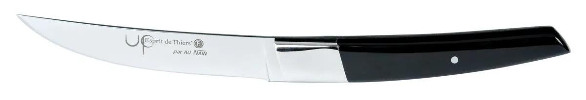 AU NAIN Couteaux à steak noir 25 cm (4 pièces) Best