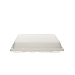 PRO.MUNDI Couvercle bagasse 37,5x27,5 cm Oxstal (100 pièces) Hot
