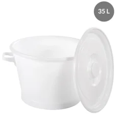 GILAC Couvercle blanc plastique Ø 45,5 cm 4 cm Online