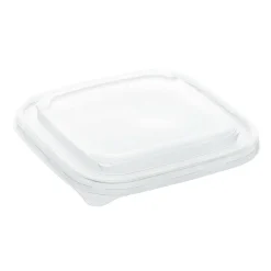 Aucune Couvercle carré transparent 17x17 cm Be Pulp (50 pièces) New