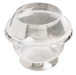 Couvercle coupe à dessert 20CL rond transparent Ø 10 cm 1,24 cm Servipack (50 pièces) - ALPHAFORM Outlet