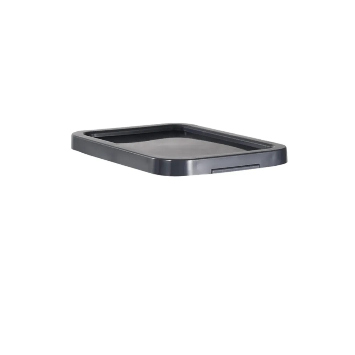Couvercle gris plastique 40x30x3 cm - GILAC Discount