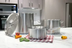 Couvercle inox 18/10 Ø 24 cm Qualiplus - PRO.COOKER