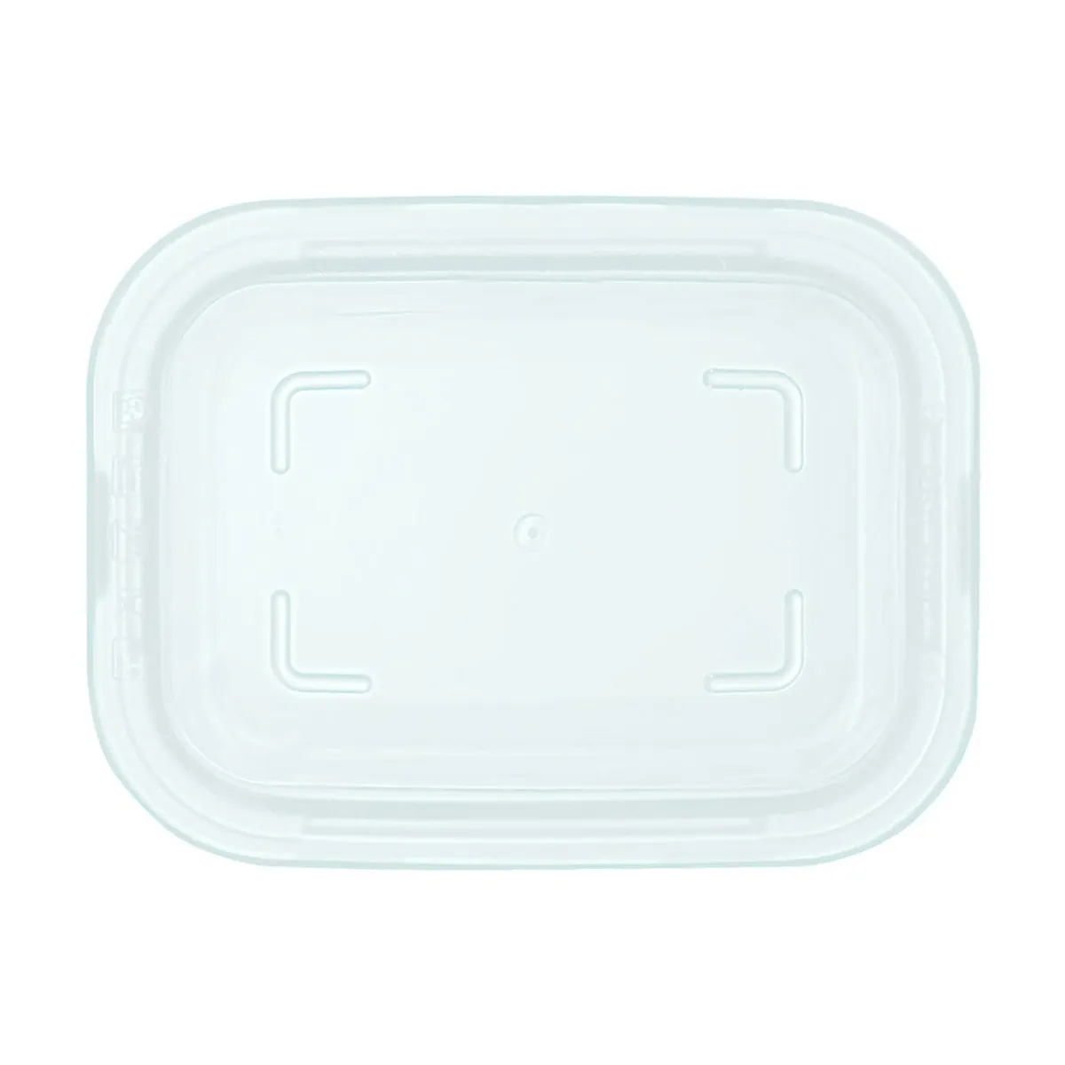 Couvercle p/boite 38cl rectangulaire transparent polypropylène (pp) 14,6 cm Food Box - ARCOROC Clearance
