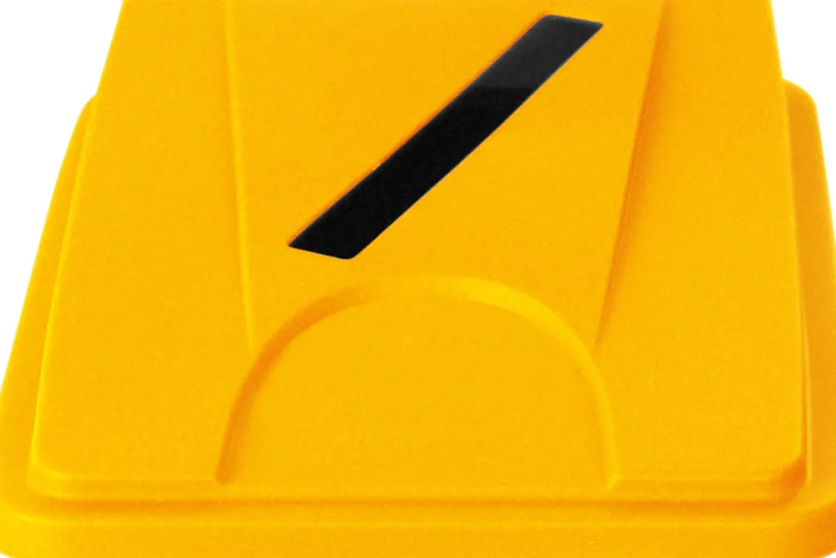 Couvercle plastique jaune - PROBBAX