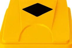 Couvercle plastique jaune Tri Selectif - PROBBAX Outlet