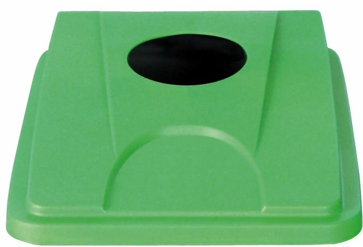 Couvercle plastique vert Tri Selectif - PROBBAX Clearance