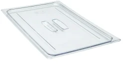 CAMBRO Couvercle pour bac GN 1/1 avec poignée copolyester Camview