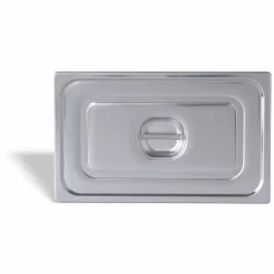 Couvercle pour bac GN 1/6 avec poignée inox 18/10 - PUJADAS Discount