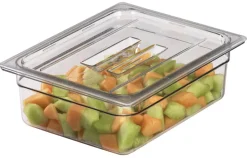 CAMBRO Couvercle pour bac GN 1/2 avec poignée copolyester Camview Online