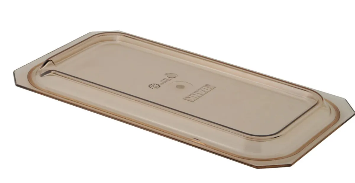 BONNET Couvercle pour bac GN 1/6 plat copolyester Bank