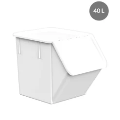 GILAC Couvercle pour bac à ingrédients 40/80 L plastique blanc 45x40,8x4,2 cm Sans couvercle New