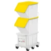 Couvercle pour bac à ingrédients 40/80 L plastique jaune 45x40,8x4,2 cm Sans couvercle - GILAC Best
