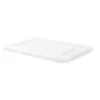 Couvercle pour bac 170L/220L blanc plastique 98x71x5,5 cm - GILAC New