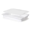 Couvercle pour bacs blanc plastique 60x40x3,5 cm - GILAC