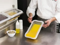 ARAVEN Couvercle pour bac transparent GN 1/2 silicone New