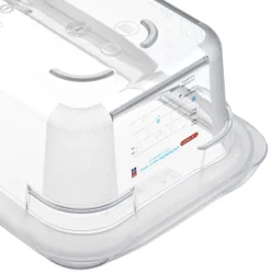 Couvercle pour bac transparent GN 1/9 silicone - ARAVEN Sale