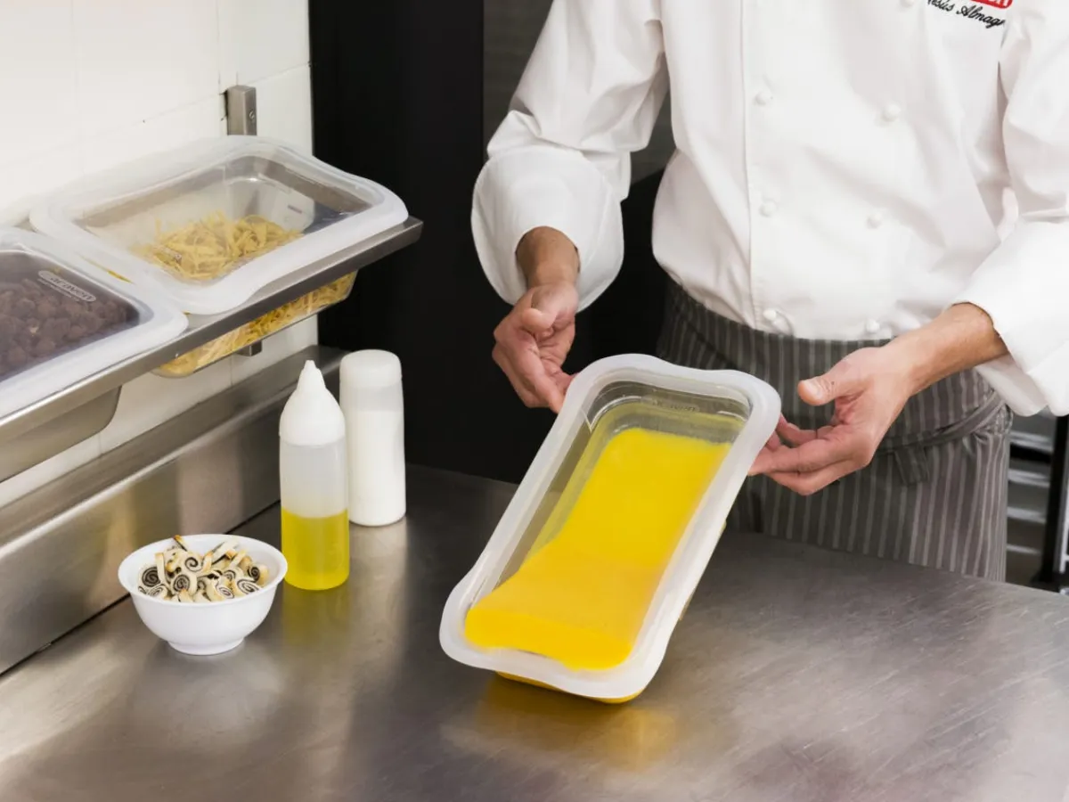 Couvercle pour bac transparent GN 1/9 silicone - ARAVEN Sale