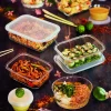Couvercle pour boite 82cl rectangulaire transparent polypropylène (pp) 18,6 cm Food Box - ARCOROC Discount