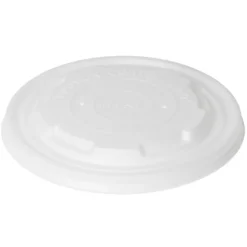 Couvercle pour bol 40/55/95CL rond blanc Ø 12 cm (50 pièces) - DUNI Clearance