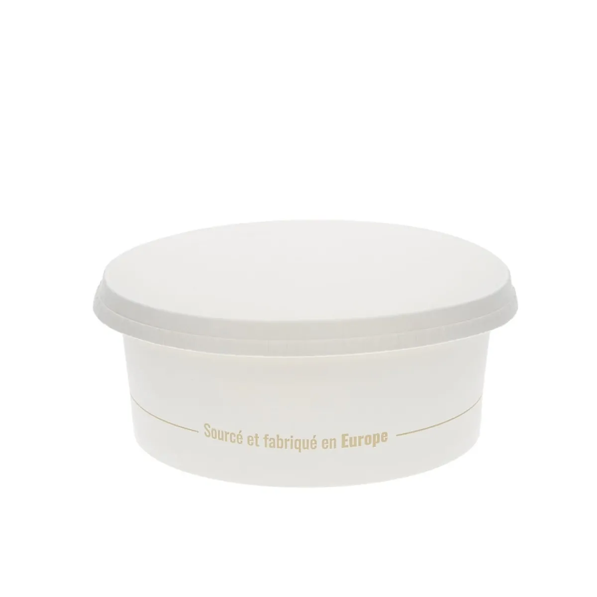 Couvercle pour bol papier rond Ø 15 cm Oxstal (300 pièces) - EARTH ESSENTIALS Outlet