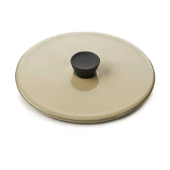 REVOL Couvercle pour cocotte beige porcelaine culinaire Ø 12 cm  Caractère Clearance