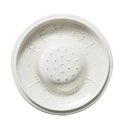 Couvercle pour cocotte induction porcelaine Blanc albâtre Ø 26 cm Bombance - REVOL Clearance