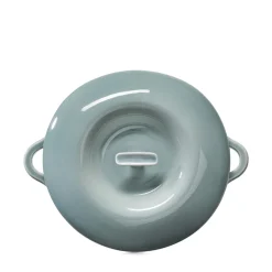 REVOL Couvercle pour cocotte induction porcelaine Gris nuage Ø 31 cm Bombance Discount