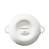 Couvercle pour cocotte induction porcelaine Blanc albâtre Ø 22 cm Bombance - REVOL Best