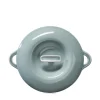 REVOL Couvercle pour cocotte induction porcelaine Gris nuage Ø 22 cm Bombance Outlet