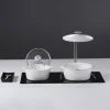 Couvercle pour cocotte ovale transparent verre 32 cm ution 2 - REVOL Best
