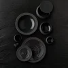 DEGRENNE Couvercle pour cocotte rond noir grès émaillé Ø 12,5 cm Bahia Hot