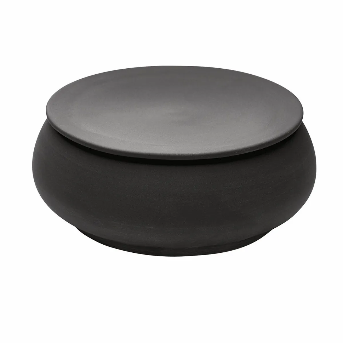 DEGRENNE Couvercle pour cocotte rond noir grès émaillé Ø 12,5 cm Bahia Hot